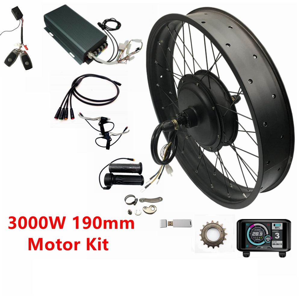 Kit de conversion de vélo élec - Ebike Conversion Kit 72V 3000W avis et prix