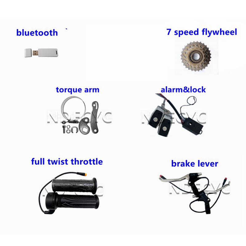 Kit de conversion de vélo élec - Ebike Conversion Kit 72V 3000W avis et prix